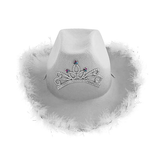 SOMBRERO VAQUERO CORONA BLANCO